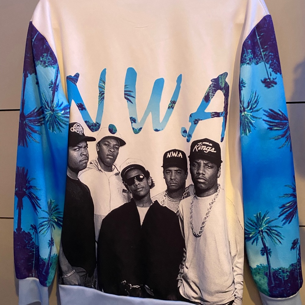 N.W.A long sleeve sweater